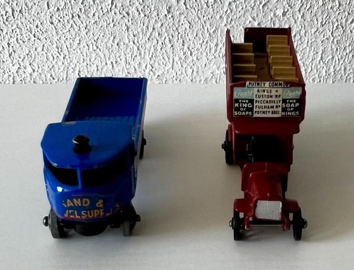 Twee Matchbox Lesney Yesteryear modellen Jaren ‘50, Hobby en Vrije tijd, Modelauto's | 1:43, Zo goed als nieuw, Auto, Matchbox