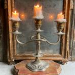 Sale sierlijke kandelaar *tres belle*, Antiek en Kunst, Verzenden, Koper of Brons