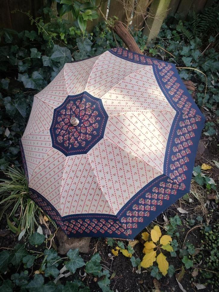 Vintage Knirps vouw paraplu, Sieraden, Tassen en Uiterlijk, Paraplu's, Zo goed als nieuw, Overige kleuren, Ophalen of Verzenden