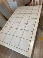 Eettafel met betegeld blad, Ophalen, Overige materialen, Gebruikt, 100 tot 150 cm