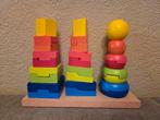 Houten Regenboog Stapeltorens Playtive Junior, Ophalen of Verzenden, Zo goed als nieuw, Overige merken