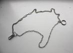 Nieuwe grijze ketting broek of tas Bershka, Ophalen of Verzenden, Nieuw