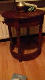 bijzet tafeltje, Huis en Inrichting, Tafels | Bijzettafels, Ophalen, Rond, Minder dan 55 cm, 45 tot 60 cm