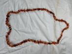 Halsketting halfedelsteen carneool, Sieraden, Tassen en Uiterlijk, Antieke sieraden, Ophalen of Verzenden, Overige materialen