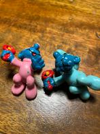 Smurfen Baby Figuren met Rammelaar, Ophalen of Verzenden, Gebruikt