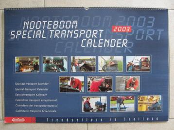 Nooteboom kalender  beschikbaar voor biedingen