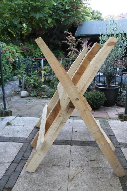 compacte zaagbok opvouwbaar, Tuin en Terras, Haardhout, Blokken, Overige houtsoorten, Minder dan 3 m³, Ophalen