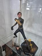 Hot toys spiderman black gold suit, Ophalen of Verzenden, Zo goed als nieuw