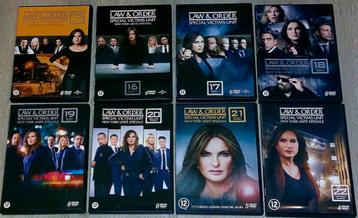 Law & Order S.V.U. - Seizoenen 15 t/m 22 * 45 DVDs beschikbaar voor biedingen