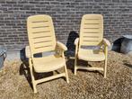 Flair Plaisir tuinstoelen (verstelbaar inklapbaar), Ophalen, Gebruikt, Kunststof, Verstelbaar