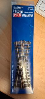 Peco Streamline SL-E1493 Kruising HOm - Nieuw in verpakking, Overige merken, Gelijkstroom, Nieuw, Rails