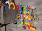 Vtech toet toet auto's tornado stuntpark + auto's etc, Kinderen en Baby's, Speelgoed | Vtech, Ophalen of Verzenden, Zo goed als nieuw