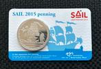 Sail 2015 penning, Postzegels en Munten, Penningen en Medailles, Nederland, Overige materialen, Ophalen of Verzenden