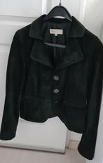 Colbert maat 36 donkergroen suède, Ophalen of Verzenden, Gedragen, Maat 36 (S), Groen