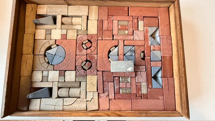 anker steenbouwdoos, Antiek en Kunst, Antiek | Speelgoed, Ophalen of Verzenden