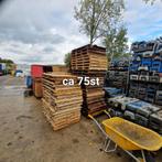 partij pallets , ca 75stuks, Ophalen of Verzenden, Zo goed als nieuw, 50 mm of meer, Pallet