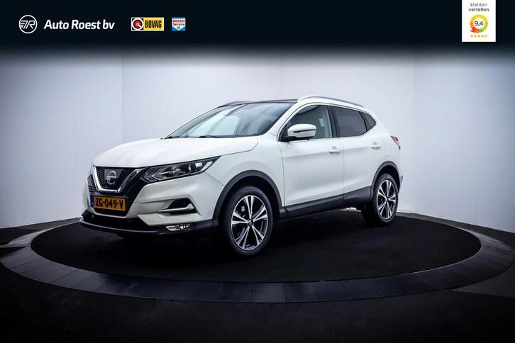 Nissan QASHQAI 1.2 N-CONNECTA PANO | 360 CAM | NAVI | ELEKIN, Auto's, Nissan, Bedrijf, Te koop, Qashqai, 360° camera, ABS, Airbags
