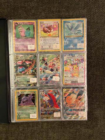 Zeldzame Pokemon kaarten collectie (modern+vintage) beschikbaar voor biedingen