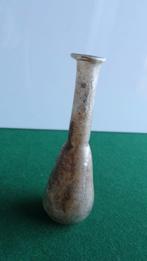 Bodemvondst Flesje Medicijn flesje Romeins glas 2/3e eeuw, Ophalen of Verzenden