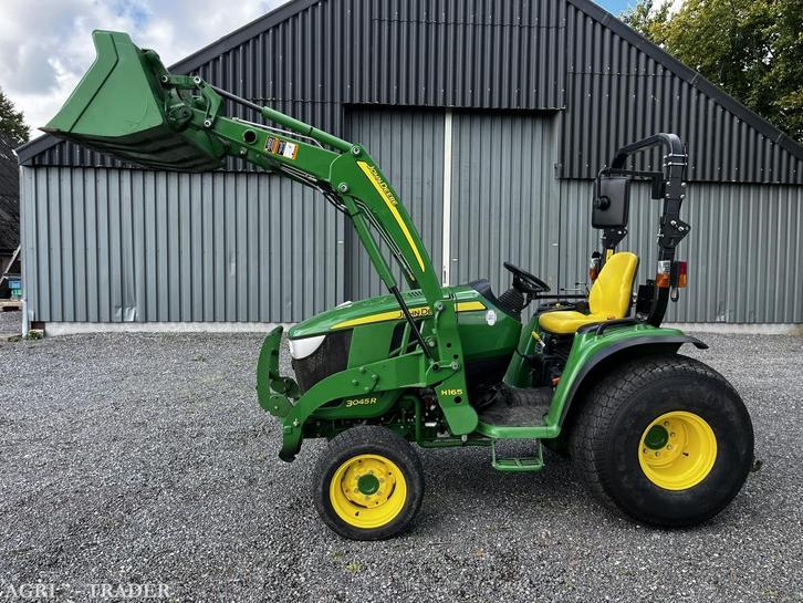 John Deere 3045r met voorlader 4wd Gazonbanden, Zakelijke goederen, Agrarisch | Tractoren, tot 2500, John Deere, tot 80 Pk, Gebruikt