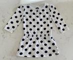 Z8 baby jurkje wit met donker blauwe stippen maat 68, Kinderen en Baby's, Babykleding | Maat 68, Meisje, Jurkje of Rokje, Z8, Ophalen of Verzenden