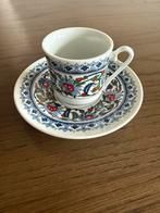Kutahya Porselein, espresso/Turkse koffie kopjes. Nieuw!, Ophalen of Verzenden, Nieuw, Porselein, Kop en/of schotel