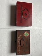 antieke verbandtrommels, Verzamelen, Blikken, Ophalen of Verzenden, Gebruikt, Overige