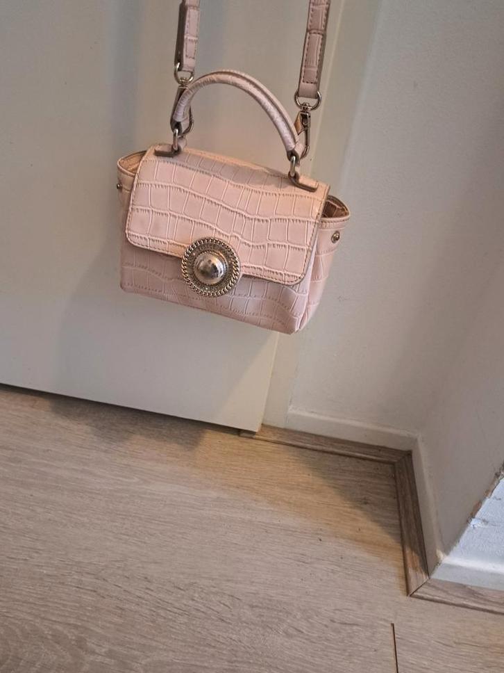 Versace Jeans damestas met handvat., Sieraden, Tassen en Uiterlijk, Tassen | Damestassen, Zo goed als nieuw, Handtas, Zwart, Ophalen of Verzenden