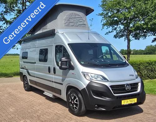 Hymer Free 600 * hefdak * 4P * camera * fietsendrager, Caravans en Kamperen, Campers, Bedrijf, Hymer, Diesel, Handgeschakeld