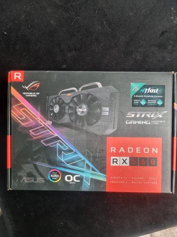 Radeon RX 560 videokaart beschikbaar voor biedingen