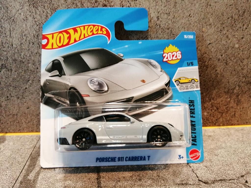 Porsche 911 Carrera T van Hot Wheels 2026, Ophalen, Nieuw, Auto