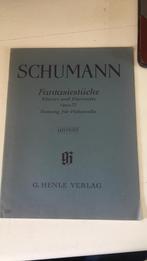 Schumann Fantasiestücke klavier und klarinette opus 73, Muziek en Instrumenten, Bladmuziek, Ophalen of Verzenden, Zo goed als nieuw