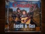 lucas en gea country cd, Cd's en Dvd's, Ophalen of Verzenden, Zo goed als nieuw
