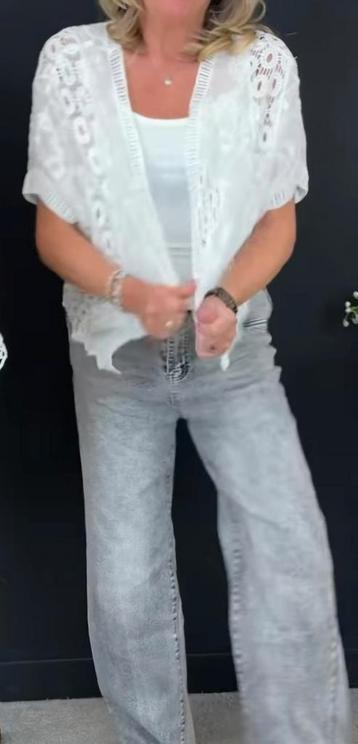 Nieuw met kaartje! Open bousje/vestje off white  beschikbaar voor biedingen