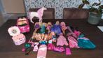 Barbie met barbieauto paard en allerlei accessoires, Gebruikt, Ophalen of Verzenden, Barbie