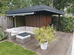 Hoek loungebank set, Tuin en Terras, Ophalen, Gebruikt
