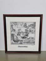 glas-gravure Gerard Swaenepoel Projectontwikkelaar nr 7/300, Ophalen of Verzenden