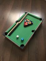 Mini pool tafel, Sport en Fitness, Biljarten en Poolen, Ophalen, Pooltafel