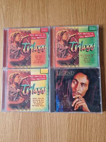 Bob Marley And The Wailers 4 CD's samen voor 9 euro beschikbaar voor biedingen