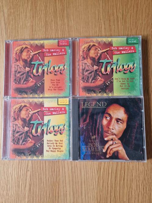 Bob Marley And The Wailers 4 CD's samen voor 9 euro, Cd's en Dvd's, Cd's | Reggae en Ska, Gebruikt, Ophalen of Verzenden