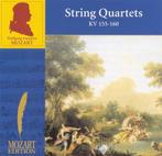 CD Mozart : String Quartets KV 155 - 160 Brilliant Classics, Cd's en Dvd's, Kamermuziek, Ophalen of Verzenden, Zo goed als nieuw