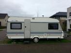 Hobby 495 classic, Caravans en Kamperen, Caravans, Kachel, Rondzit, Hobby, 2 aparte bedden