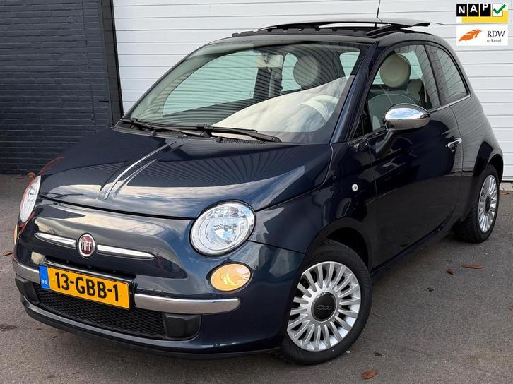 Fiat 500 1.2 Lounge PANO/DISTRVV/AIRCO/ELKPAKKET/UNIEK!, Auto's, Fiat, Bedrijf, Te koop, ABS, Airbags, Airconditioning, Centrale vergrendeling