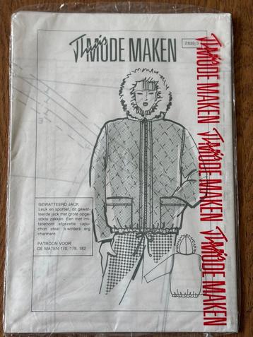 Patroon, jack met capuchon voor tiener Vintage jaren 80 beschikbaar voor biedingen