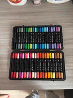 DecoTime Twinmarkers - 40 Stuks, Hobby en Vrije tijd, Tekenen, Ophalen of Verzenden, Zo goed als nieuw, Potlood of Stift