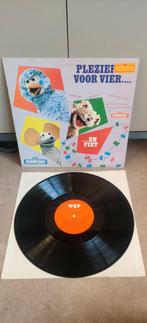 Lp Sesamstraat plezier voor iedereen, Cd's en Dvd's, Ophalen of Verzenden, Gebruikt