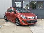 Opel Corsa 1.4 Turbo Cosmo OPC-Line Clima Cruise Pano 120PK, Auto's, Voorwielaandrijving, Euro 5, Gebruikt, Zwart