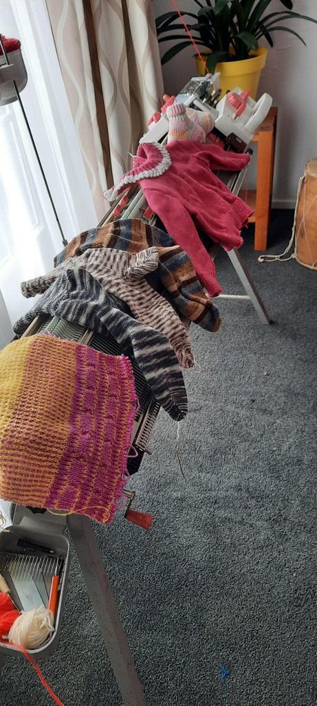 Passap duomatic Pinky '70/80  breimachine met accessoires, Hobby en Vrije tijd, Breien en Haken, Gebruikt, Breien, Machine, Ophalen