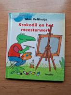 Krokodil en het meesterwerk Max Velthuijs, Ophalen of Verzenden, Gelezen, Max Velthuijs