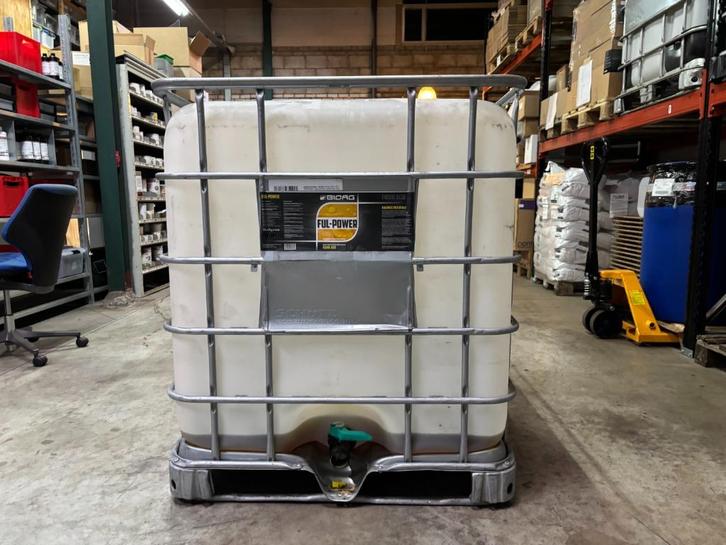 IBC 1000L, Tuin en Terras, Regentonnen, Gebruikt, Kunststof, 150 liter of meer, Met kraantje, Ophalen